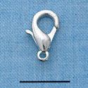 F1399 tlf - 14mm Lobster Claw Clasp - Im. Rhodium