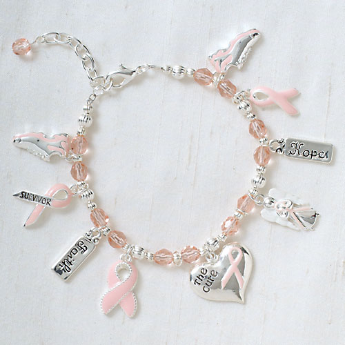 Breast Cancer Charms