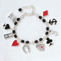 Gambling Charm Bracelet