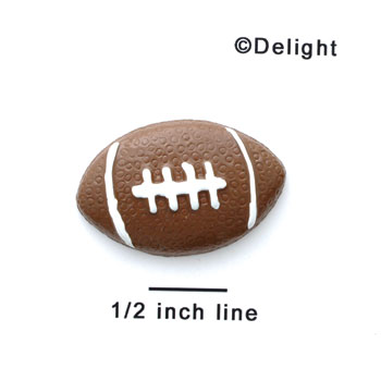 0037E tlf - Large Football - Resin Decoration