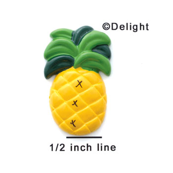 0129B - Medium Pineapple - Resin Decoration