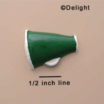 0305* ctlf - Megaphone Green (Left & Right) - Resin Decoration