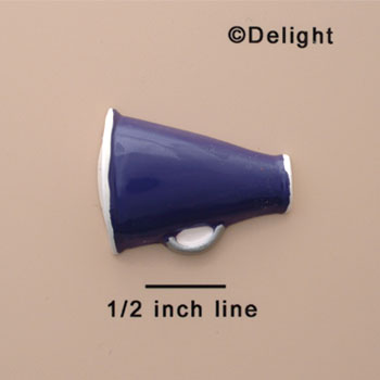 0307* ctlf - Megaphone Purple (Left & Right) - Resin Decoration