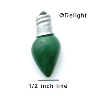 0470 - Light - Silver Green Medium - Resin Decoration