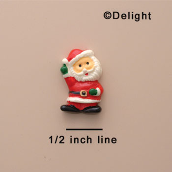 0488 - Mini Mr. Claus - Resin Decoration