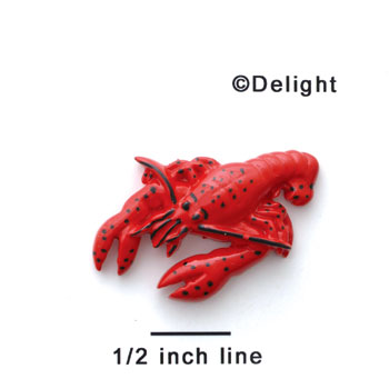 0772* ctlf - Crayfish (Left & Right) - Resin Decoration