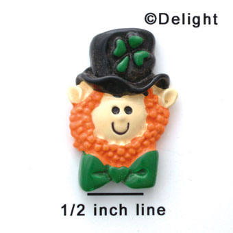 1157 - Medium Irishman Face - Resin Decoration