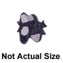 2220 - Mini Black Tap Shoes - Resin Decoration