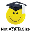 4982 - Smiley Face Graduate - Resin Decoration
