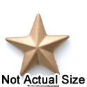 5475 - Matte Gold Star - Resin Decoration